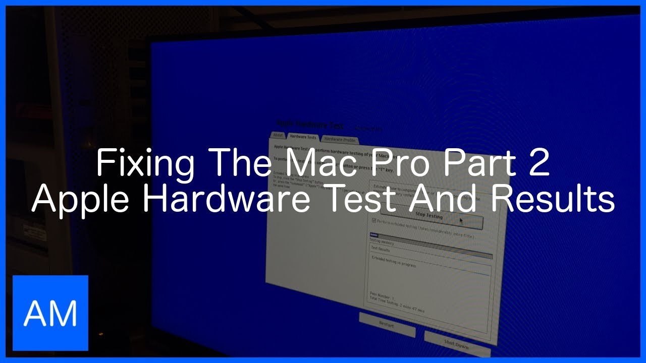 What Version Of Apple Hardware Test For Mac Pro A1289 2010